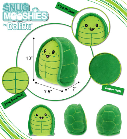 SNUG-MOOSHIES PLUSH - SEA TURTLE 10"