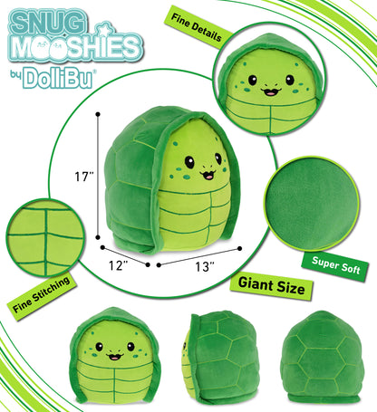 SNUG-MOOSHIES PLUSH - SEA TURTLE 17"