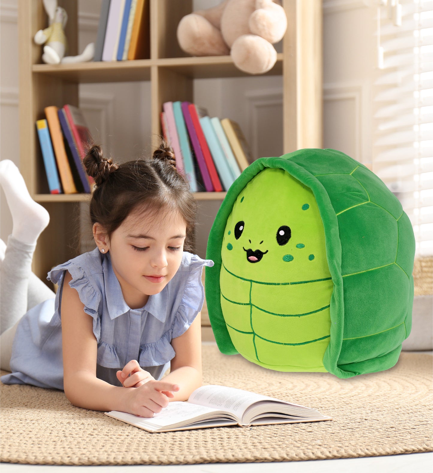 SNUG-MOOSHIES PLUSH - SEA TURTLE 17"