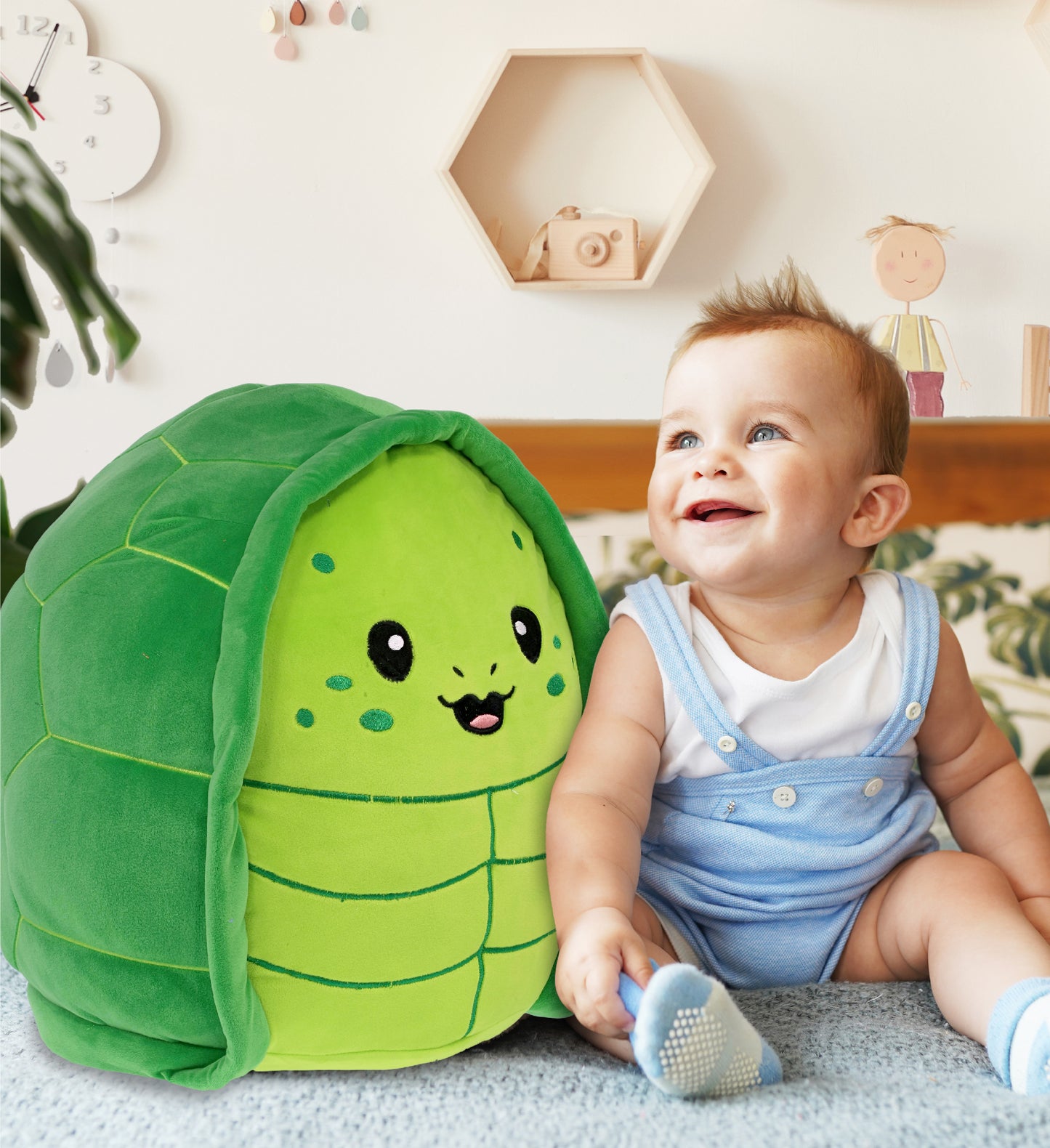 SNUG-MOOSHIES PLUSH - SEA TURTLE 17"