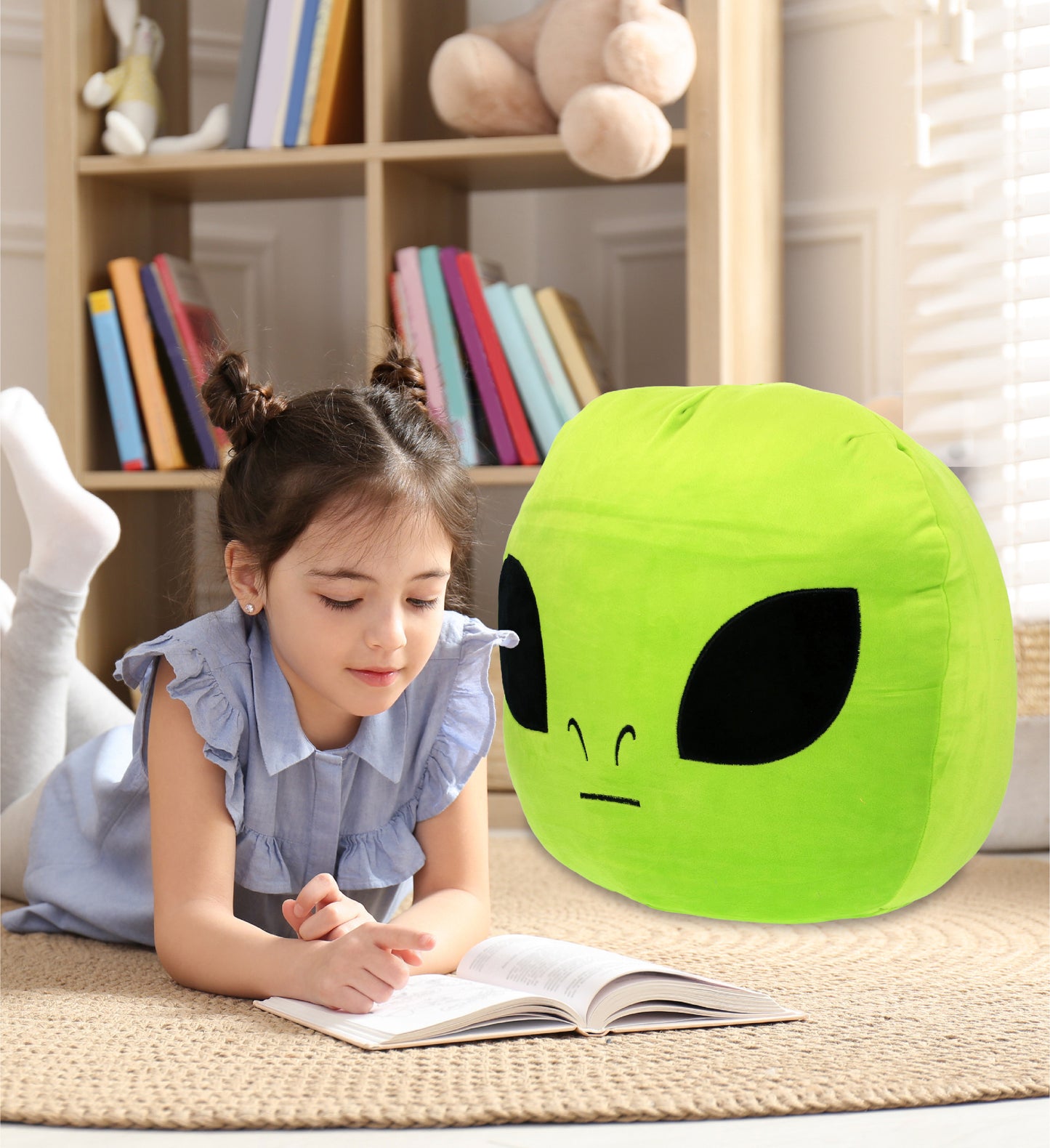 SNUG-MOOSHIES PLUSH - ALIEN 17"