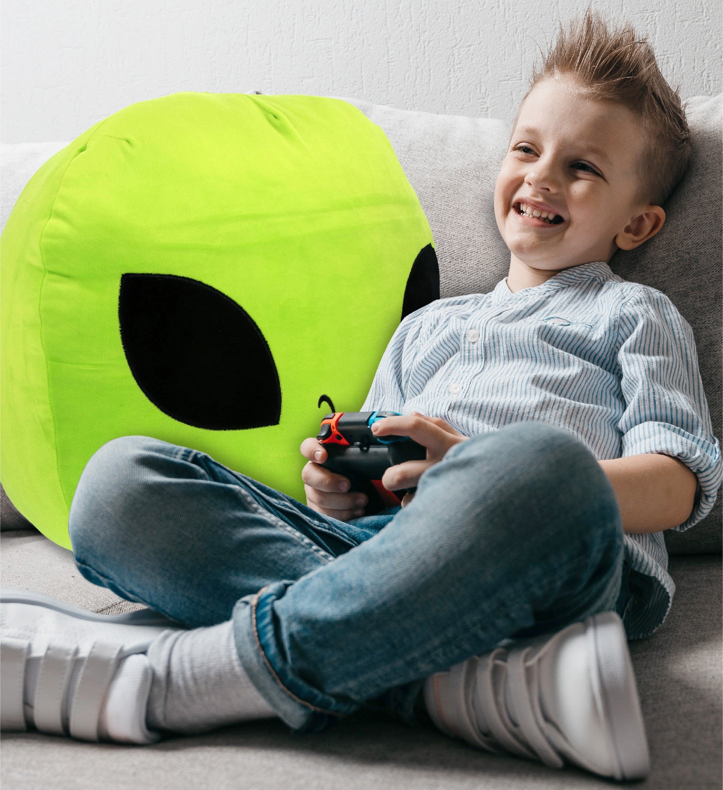SNUG-MOOSHIES PLUSH - ALIEN 17"
