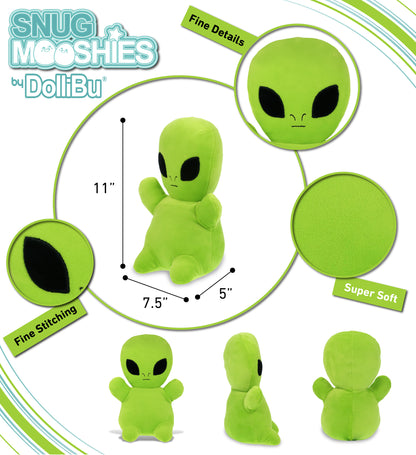 SNUG-MOOSHIES PLUSH - STANDING ALIEN