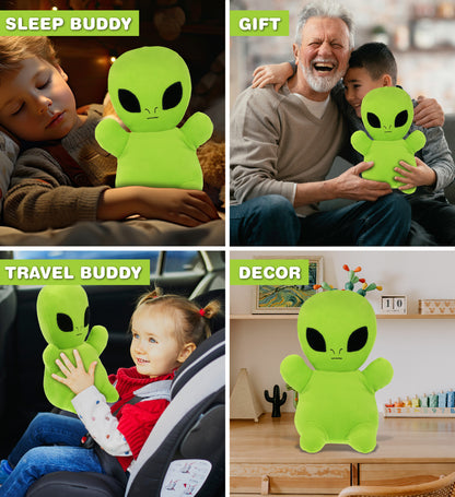 SNUG-MOOSHIES PLUSH - STANDING ALIEN
