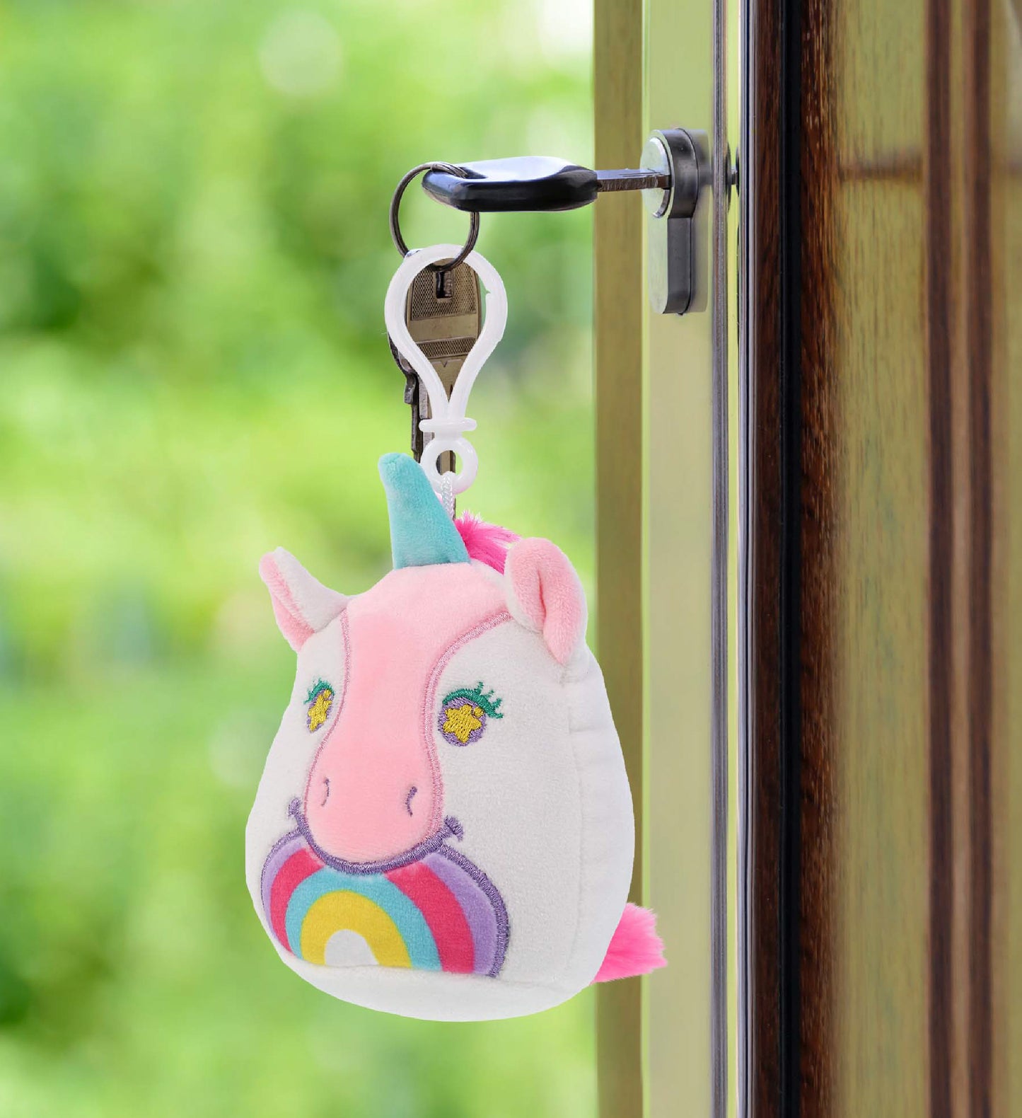 SNUG-MOOSHIES PLUSH CLIPS - UNICORN