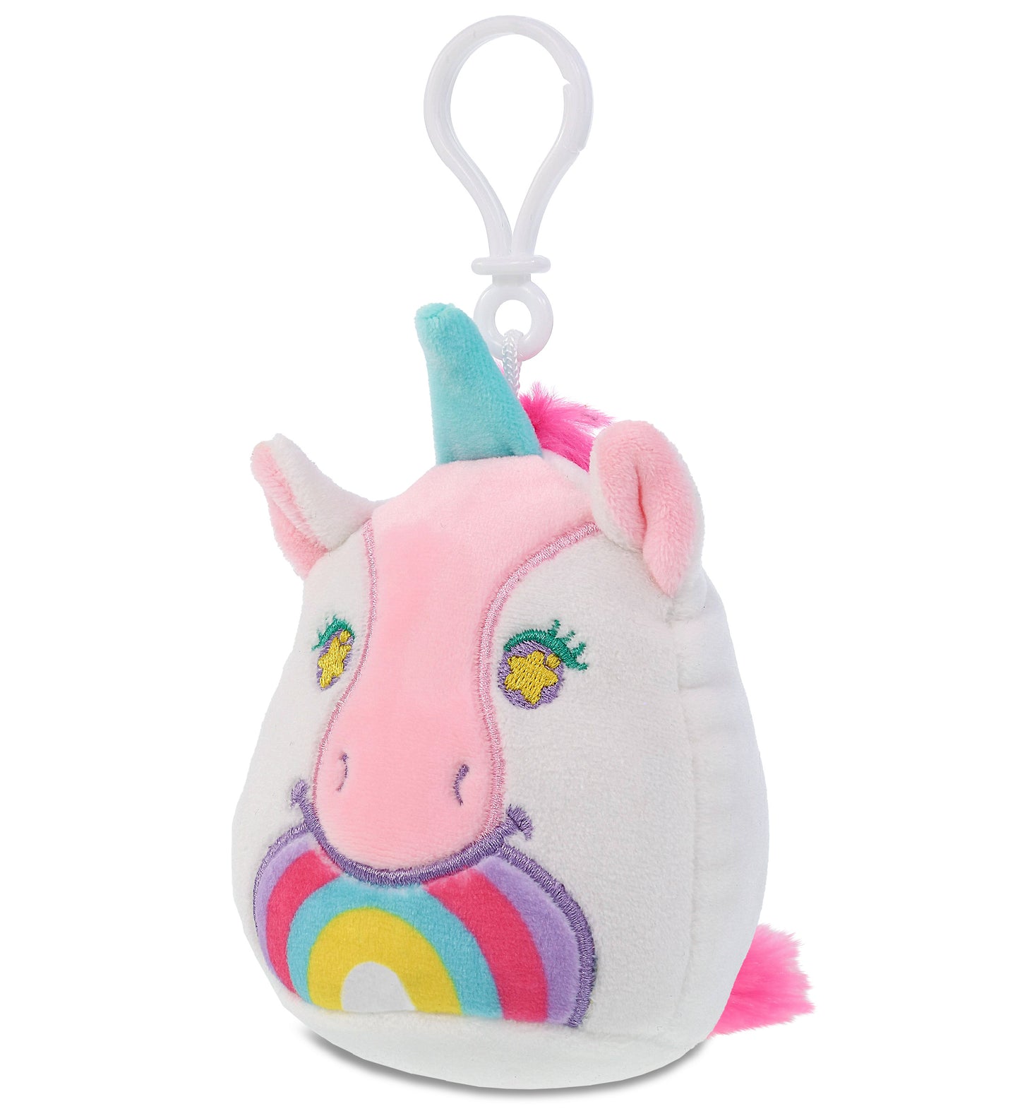 SNUG-MOOSHIES PLUSH CLIPS - UNICORN