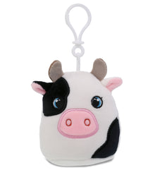 SNUG-MOOSHIES PLUSH CLIPS - COW