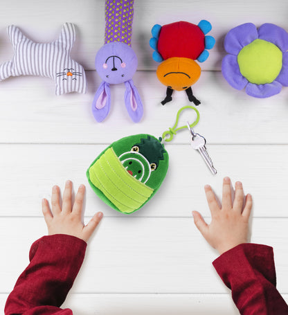 SNUG-MOOSHIES PLUSH CLIPS - ALLIGATOR