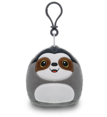 SNUG-MOOSHIES PLUSH CLIPS - SLOTH