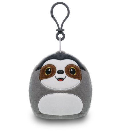 SNUG-MOOSHIES PLUSH CLIPS - SLOTH