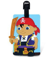 LUGGAGE TAGS - PIRATE KID