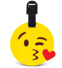 LUGGAGE TAGS - KISSING HEART EMOJI