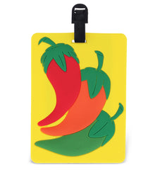 LUGGAGE TAGS - CHILI PEPPERS