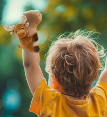 SLAP BRACELET PLUSH - MOOSE