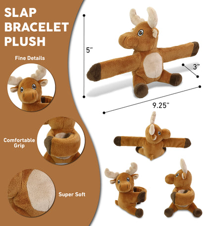SLAP BRACELET PLUSH - MOOSE