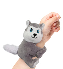 SLAP BRACELET PLUSH - WOLF