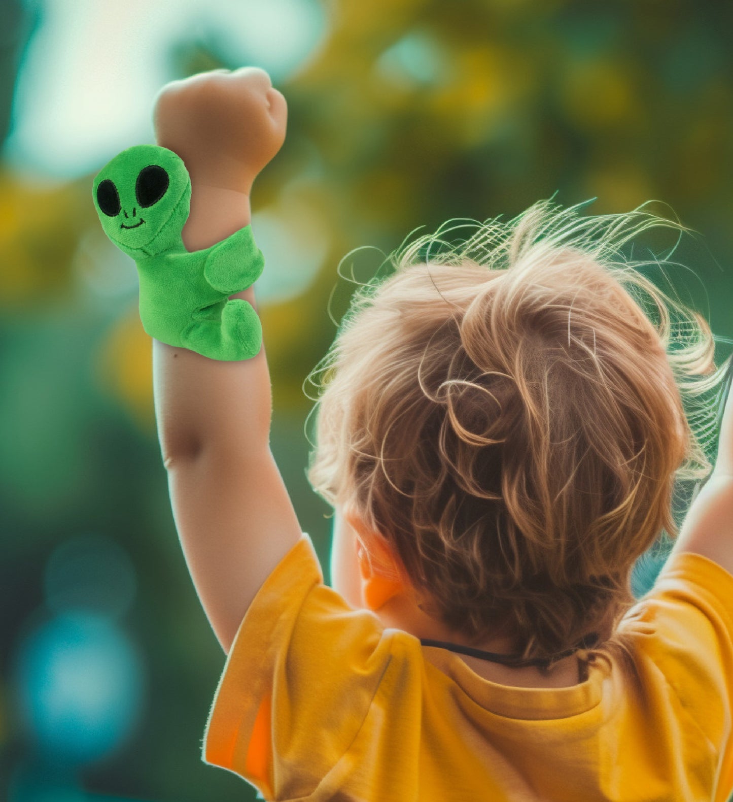 SLAP BRACELET PLUSH - ALIEN