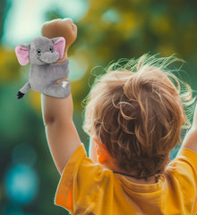 SLAP BRACELET PLUSH - ELEPHANT