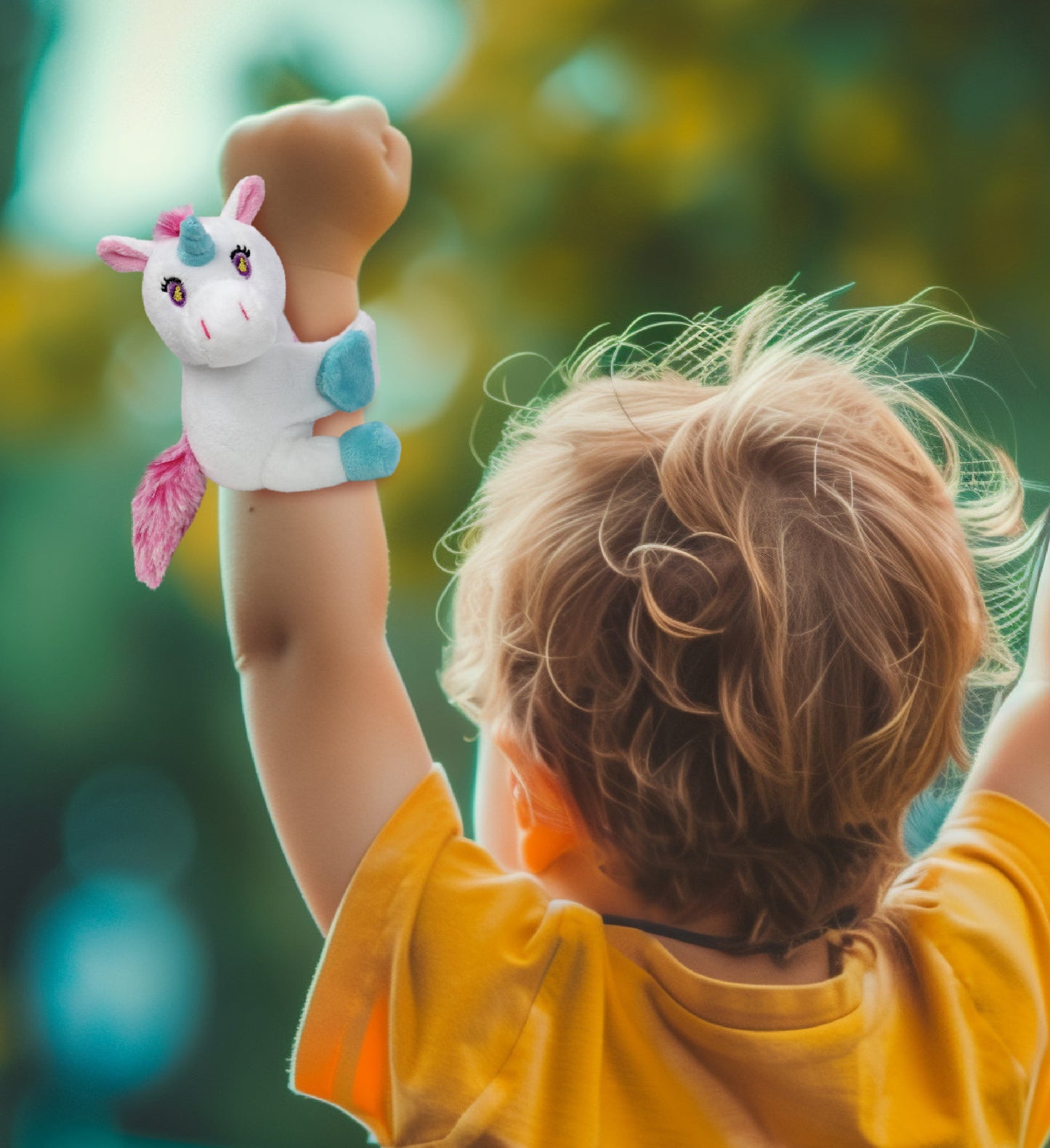 SLAP BRACELET PLUSH - UNICORN