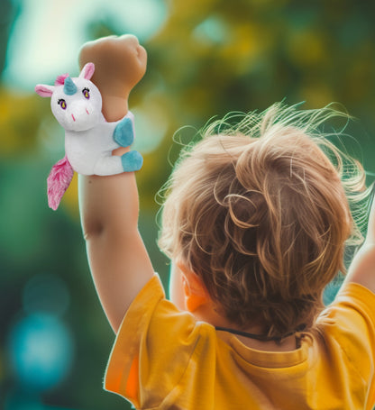 SLAP BRACELET PLUSH - UNICORN