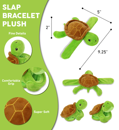 SLAP BRACELET PLUSH - SEA TURTLE