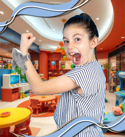 SLAP BRACELET PLUSH - SHARK