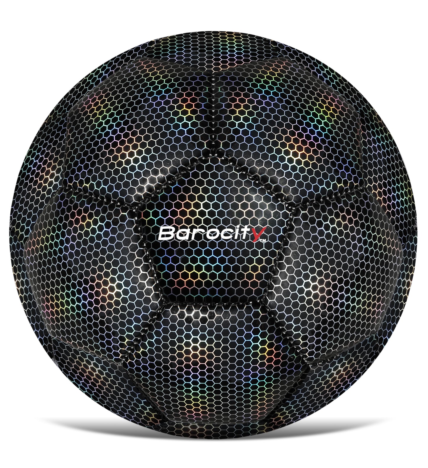 SOCCER BALL - BLACK MODERN PATTERN - SIZE 4