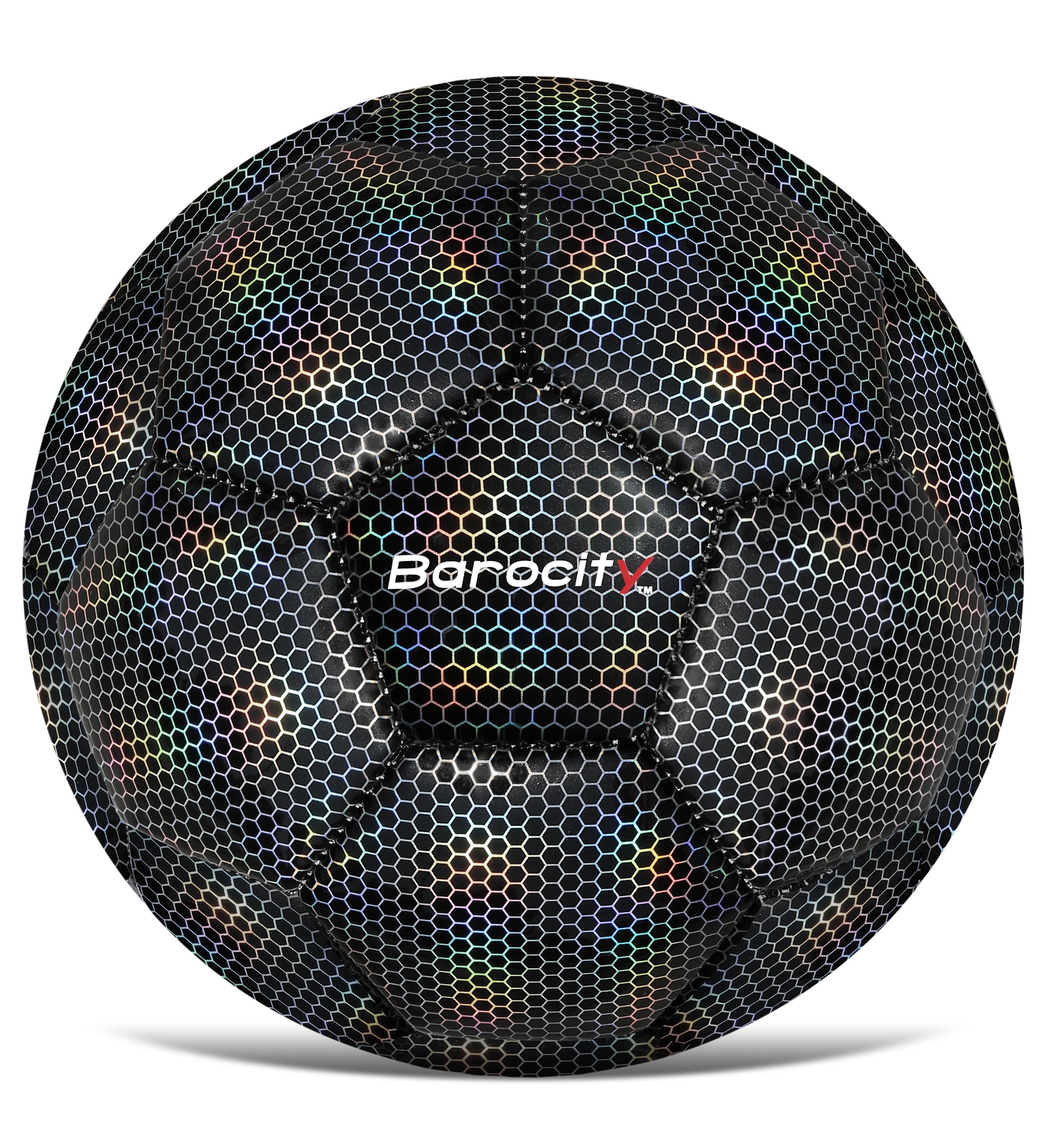 SOCCER BALL - BLACK MODERN PATTERN - SIZE 4