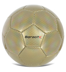 SOCCER BALL - GOLD MODERN PATTERN - SIZE 4