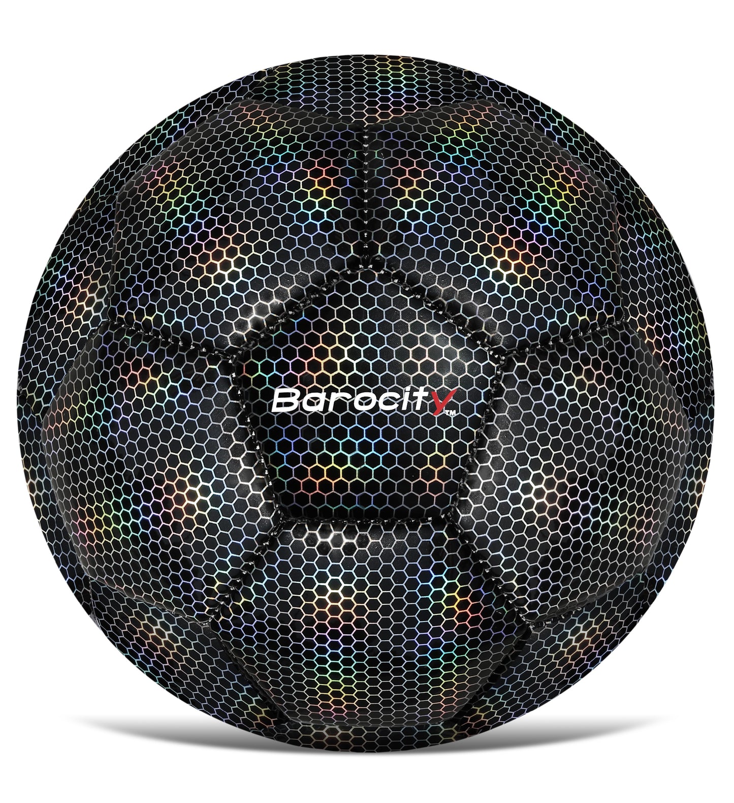 SOCCER BALL - BLACK MODERN PATTERN - SIZE 3