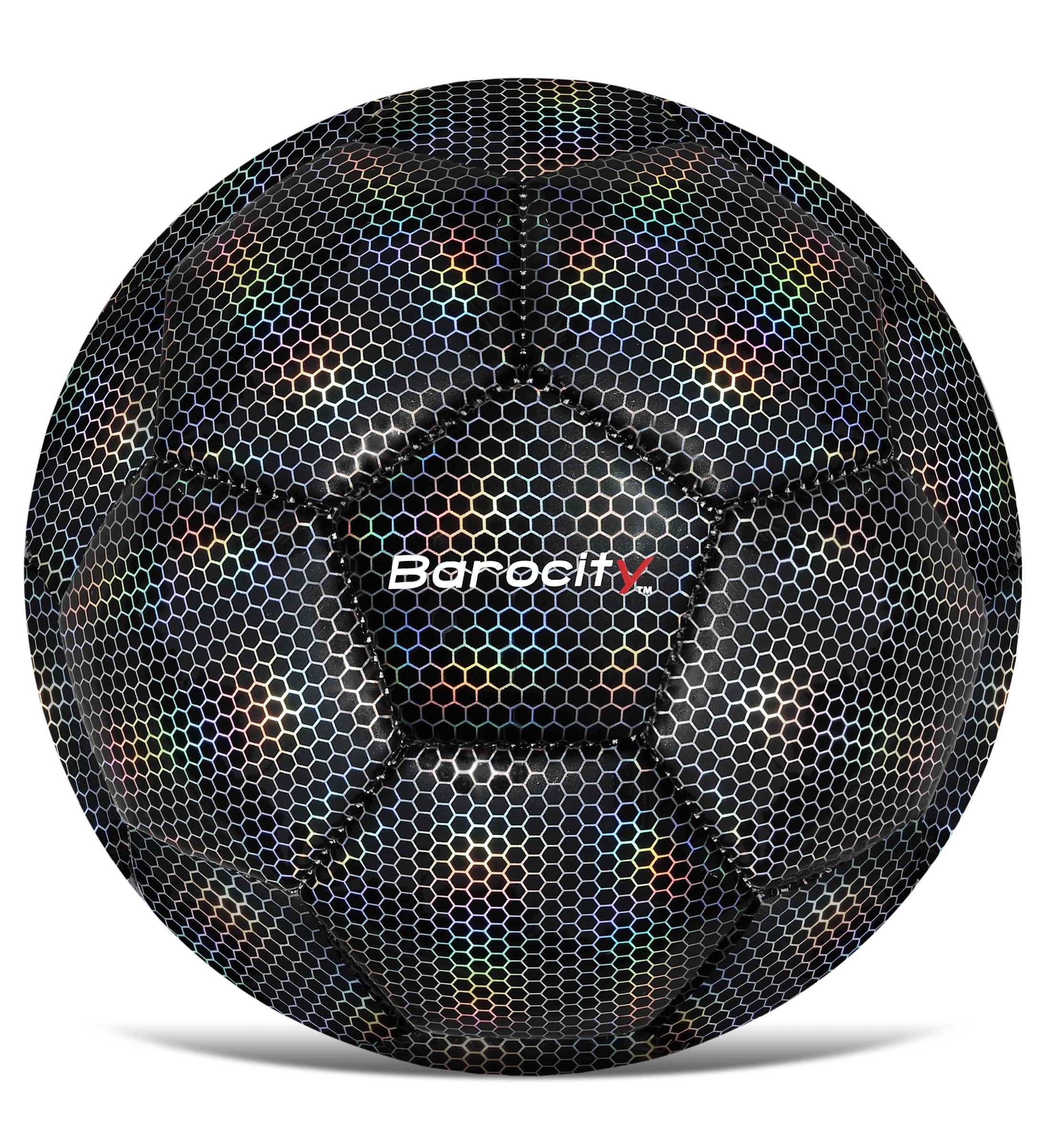 SOCCER BALL - BLACK MODERN PATTERN - SIZE 3