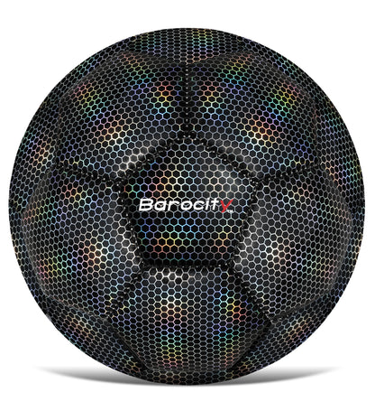 SOCCER BALL - BLACK MODERN PATTERN - SIZE 3