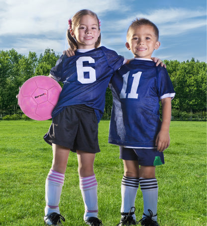 SOCCER BALL - PINK MODERN PATTERN - SIZE 3