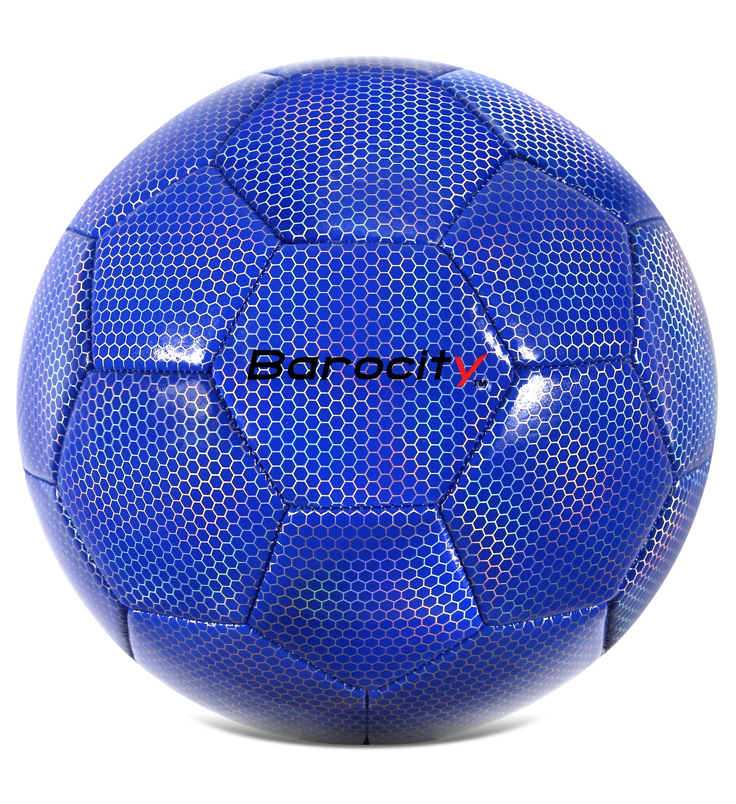 SOCCER BALL - BLUE MODERN PATTERN - SIZE 5