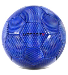 SOCCER BALL - BLUE MODERN PATTERN - SIZE 5