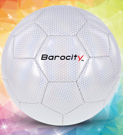 SOCCER BALL - WHITE MODERN PATTERN - SIZE 3