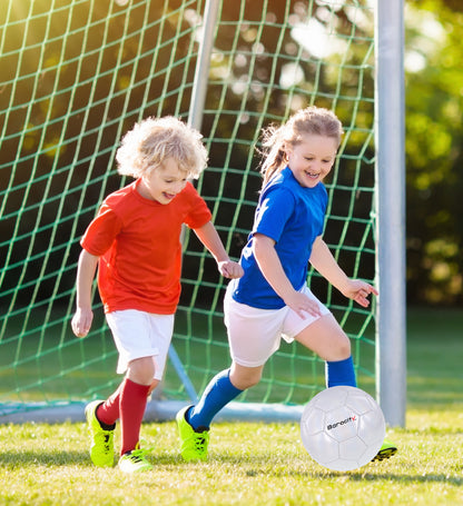 SOCCER BALL - WHITE MODERN PATTERN - SIZE 3