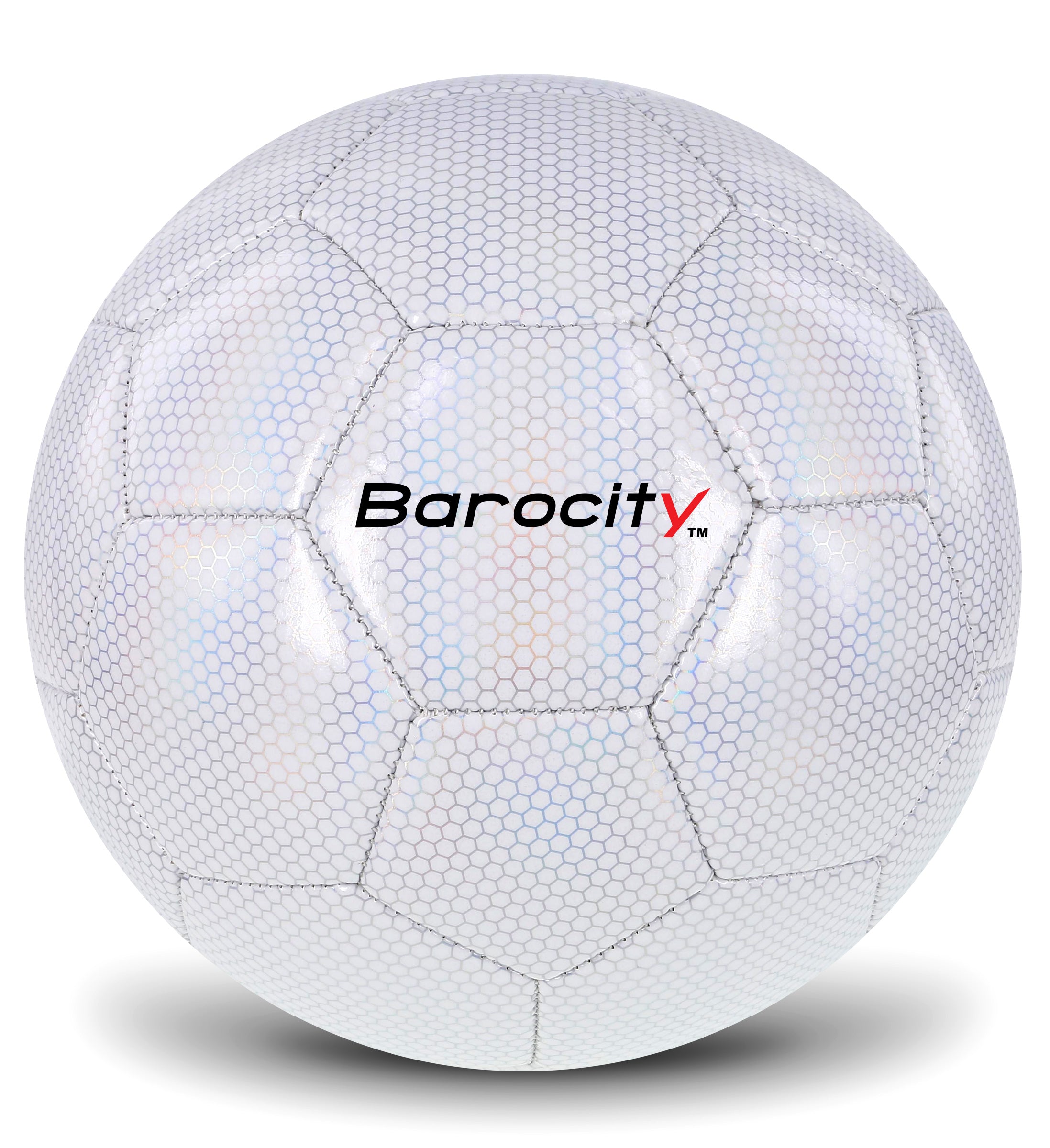 SOCCER BALL - WHITE MODERN PATTERN - SIZE 3