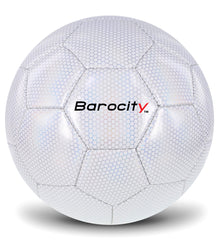 SOCCER BALL - WHITE MODERN PATTERN - SIZE 4