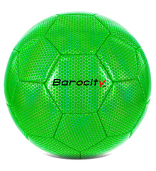 SOCCER BALL - GREEN MODERN PATTERN - SIZE 3