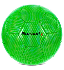 SOCCER BALL - GREEN MODERN PATTERN - SIZE 5