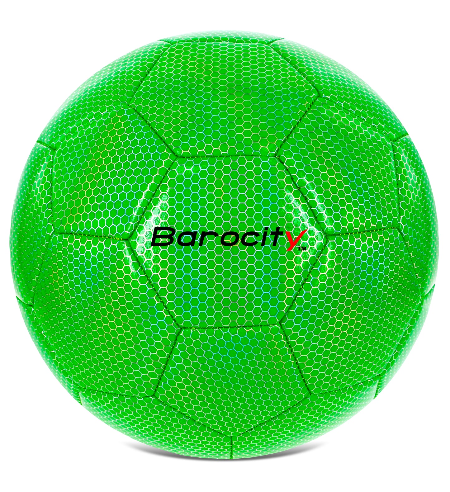 SOCCER BALL - GREEN MODERN PATTERN - SIZE 5
