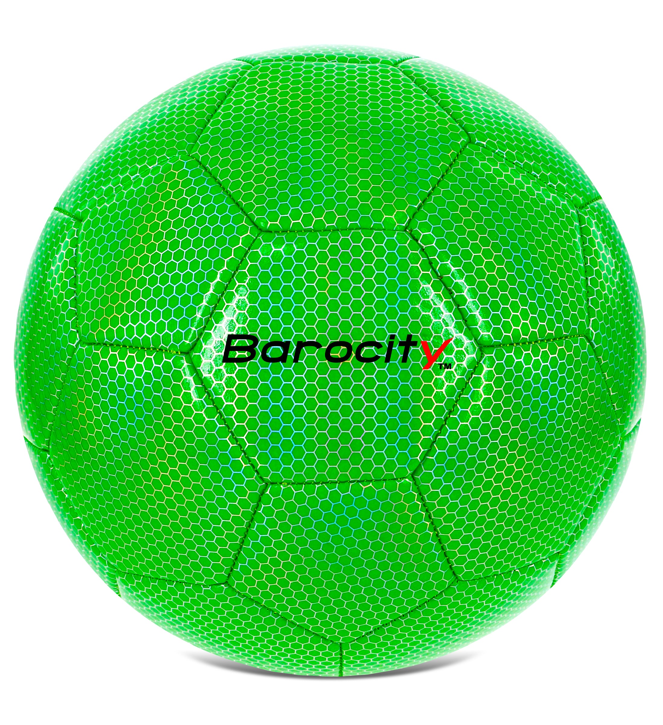 SOCCER BALL - GREEN MODERN PATTERN - SIZE 5