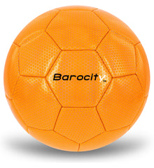 SOCCER BALL - ORANGE MODERN PATTERN - SIZE 4