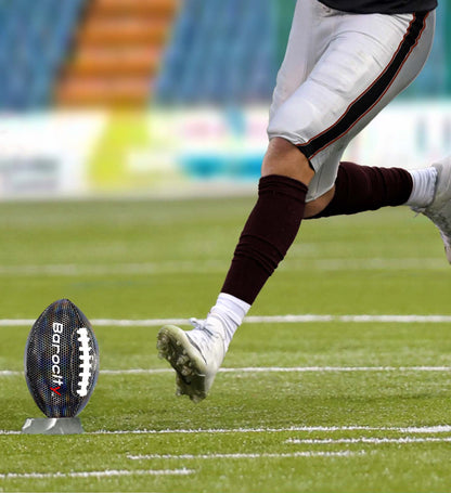 FOOTBALL - BLACK MODERN PATTERN - SIZE 3