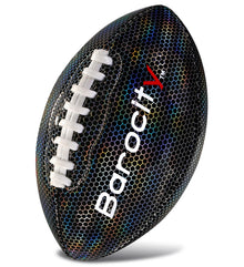 FOOTBALL - BLACK MODERN PATTERN - SIZE 3