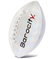 FOOTBALL - WHITE MODERN PATTERN - SIZE 6