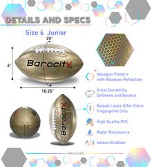 FOOTBALL - GOLD MODERN PATTERN - SIZE 6