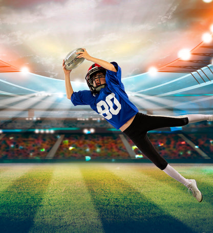 FOOTBALL - GOLD MODERN PATTERN - SIZE 6