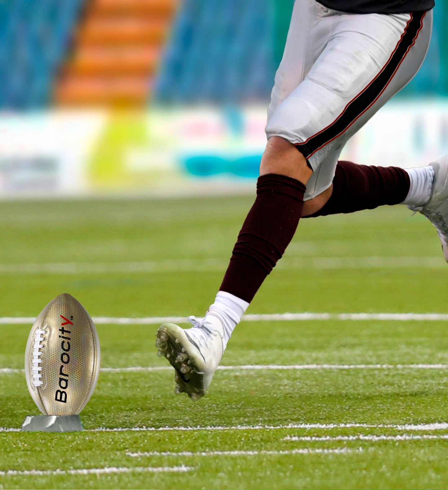 FOOTBALL - GOLD MODERN PATTERN - SIZE 6